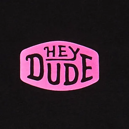 Go To Buckle Tee - Black/Pink sold by Hey Dude product image thumbnail 2