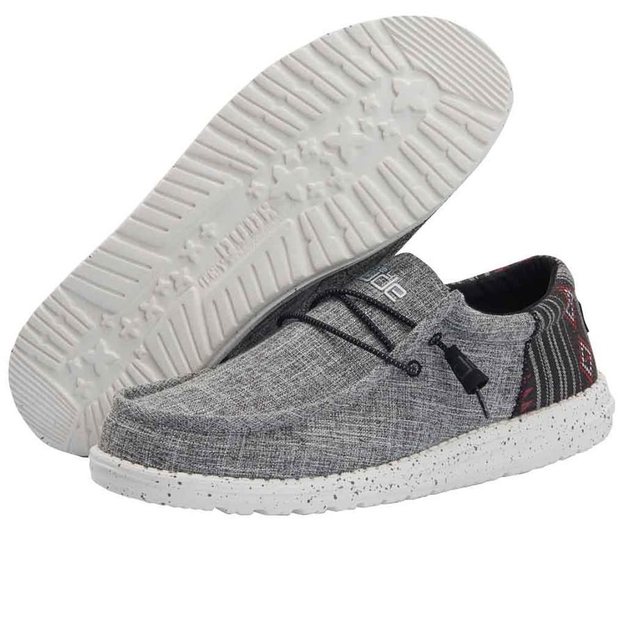 Wally Funk - Black Aztec sold by Hey Dude product image thumbnail 3