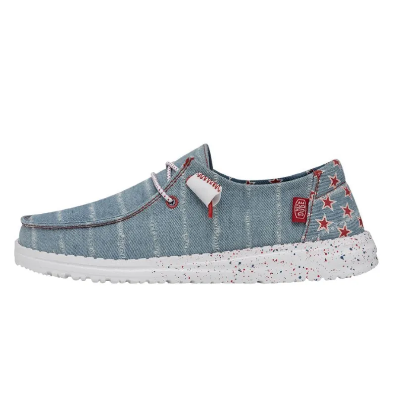 Wendy Patriotic - Denim Star made by Hey Dude