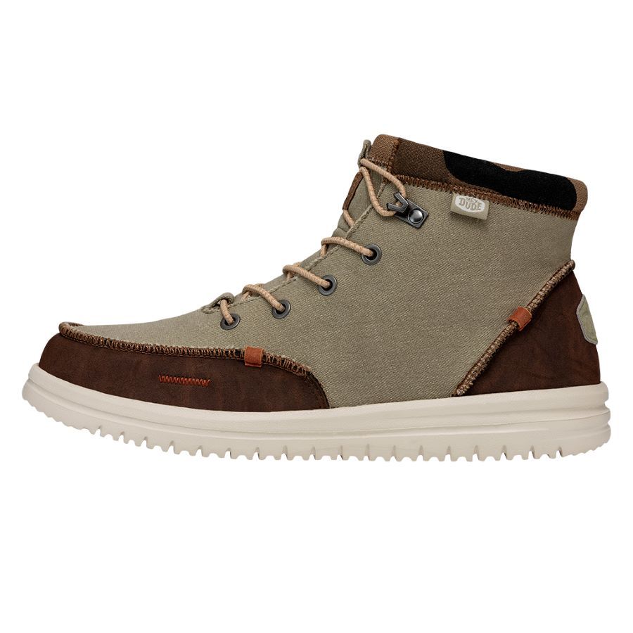 Bradley Waxed Canvas - Olive sold by Hey Dude product image thumbnail 2