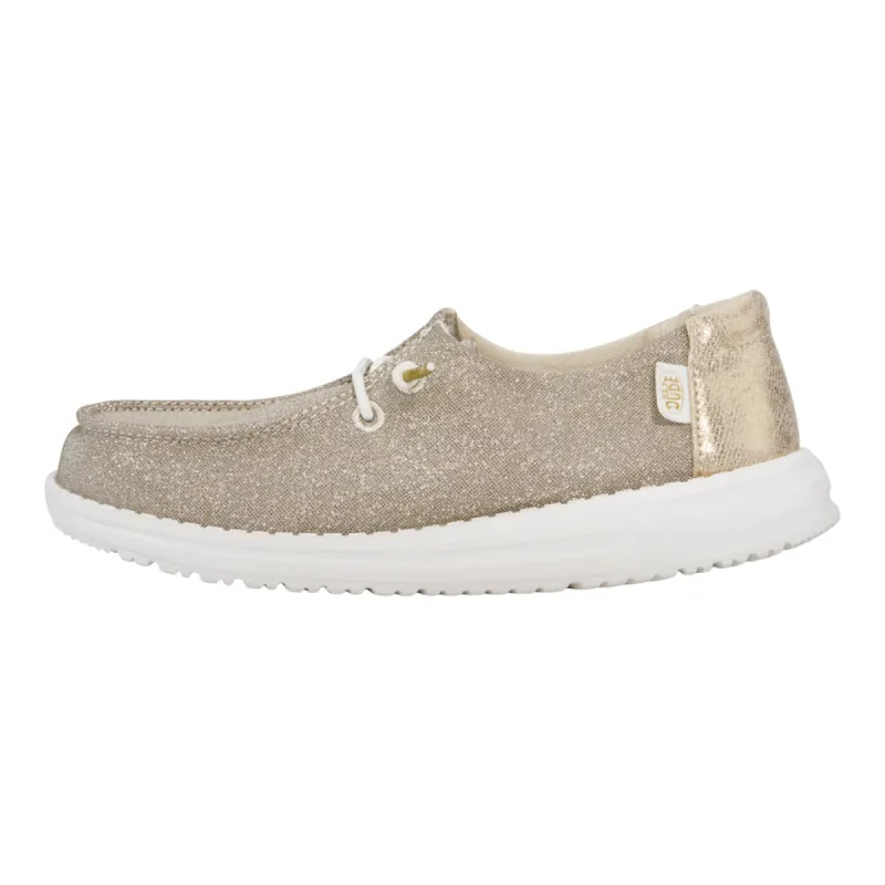 Wendy Youth Metallic Sparkle - Gold sold by Hey Dude