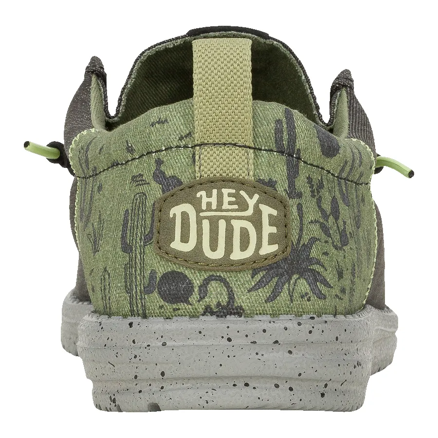 Wally Funk Desert Landscape - Black/Army Green sold by Hey Dude product image thumbnail 5