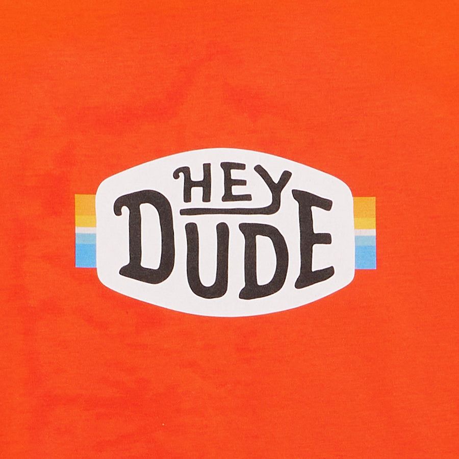 Horizon Logo Tee - Orange sold by Hey Dude product image thumbnail 3