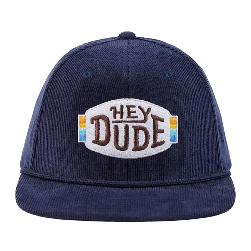 Horizon Cord Rope Cap - Navy sold by Hey Dude