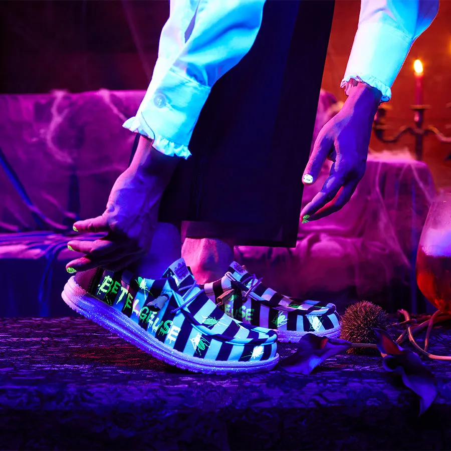 Beetlejuice Beetlejuice x HEYDUDE - Beetlejuice Black/White sold by Hey Dude product image thumbnail 2