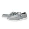 Wally Stretch Canvas Wide - Light Grey sold by Hey Dude