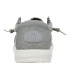 Wally Stretch Canvas Wide - Light Grey sold by Hey Dude