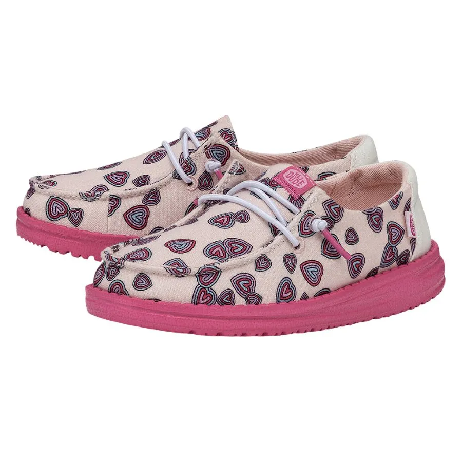 Wendy Youth Hearts - Pink sold by Hey Dude product image thumbnail 2