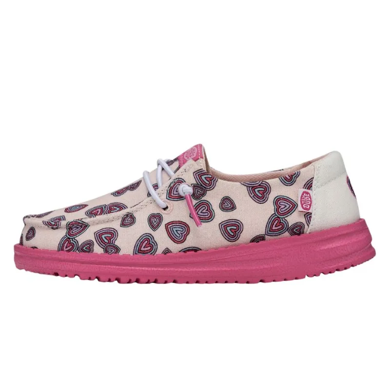 Wendy Youth Hearts - Pink sold by Hey Dude
