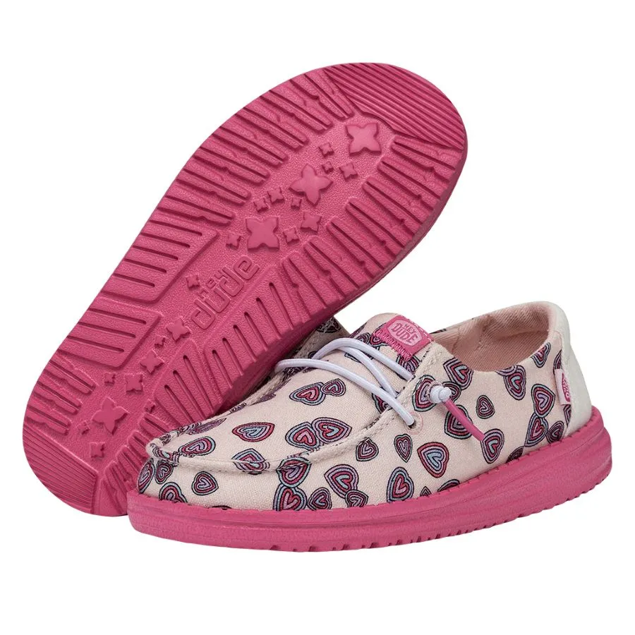 Wendy Youth Hearts - Pink sold by Hey Dude product image thumbnail 3
