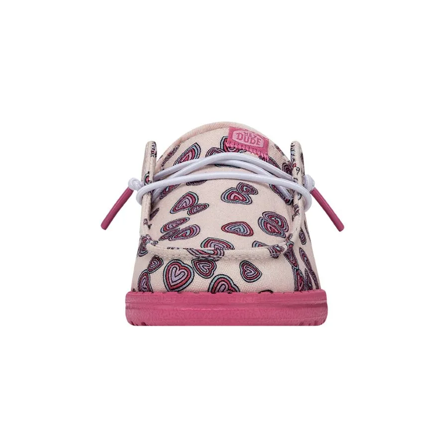 Wendy Youth Hearts - Pink sold by Hey Dude product image thumbnail 4