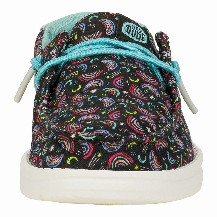 Wendy Youth Rainbow Sky - Black sold by Hey Dude product image thumbnail 4