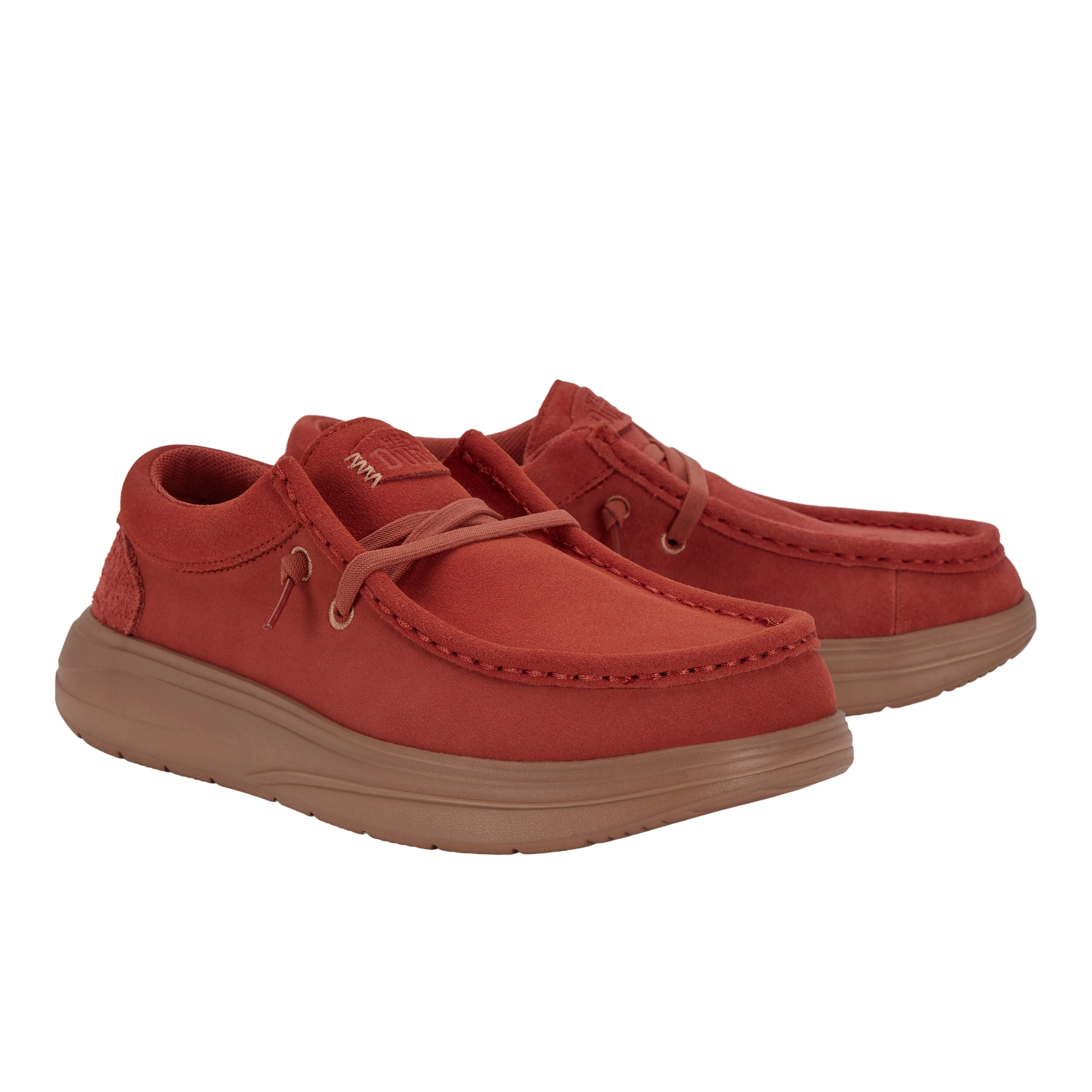 Wendy Comf Suede - Red sold by Hey Dude product image thumbnail 2