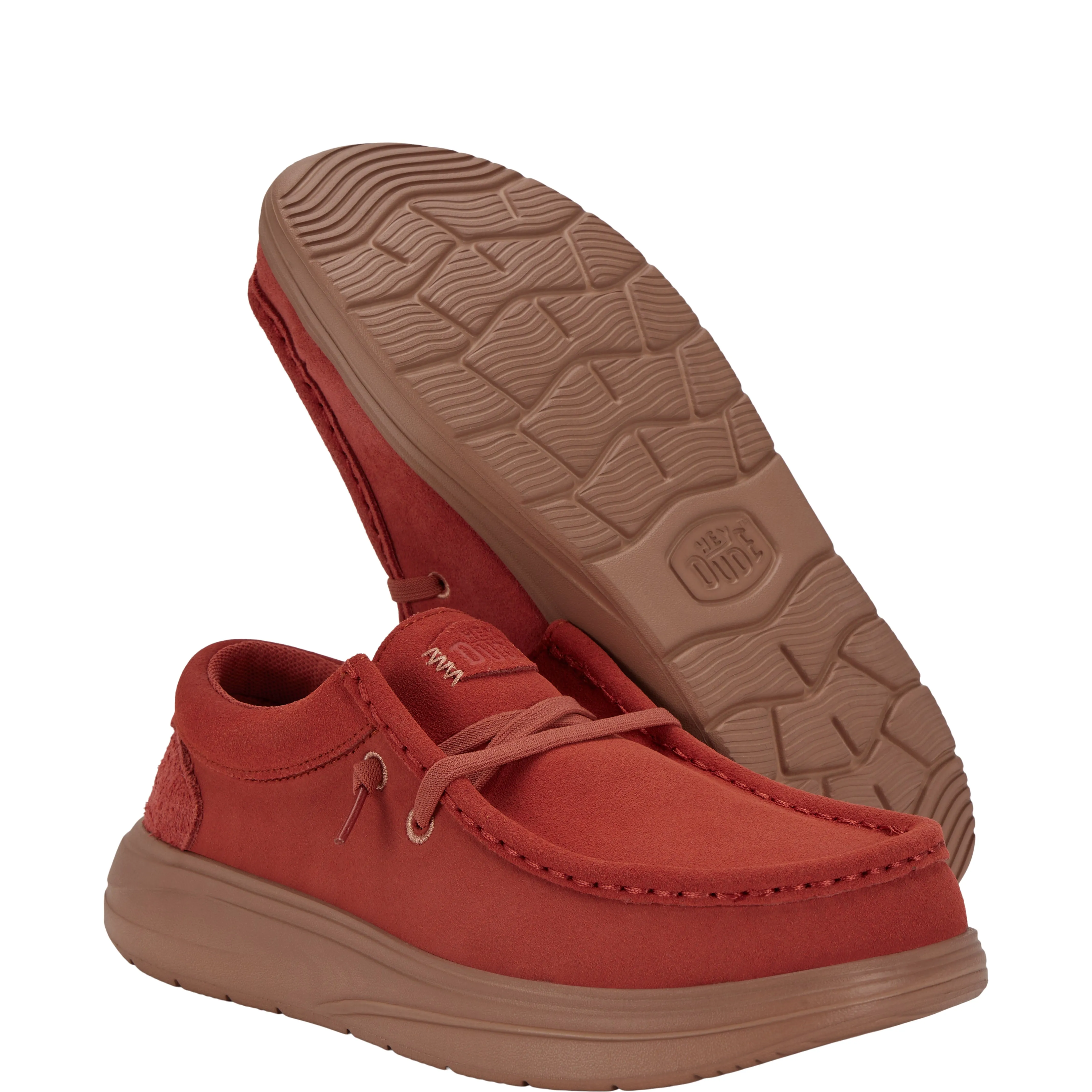 Wendy Comf Suede - Red sold by Hey Dude product image thumbnail 3