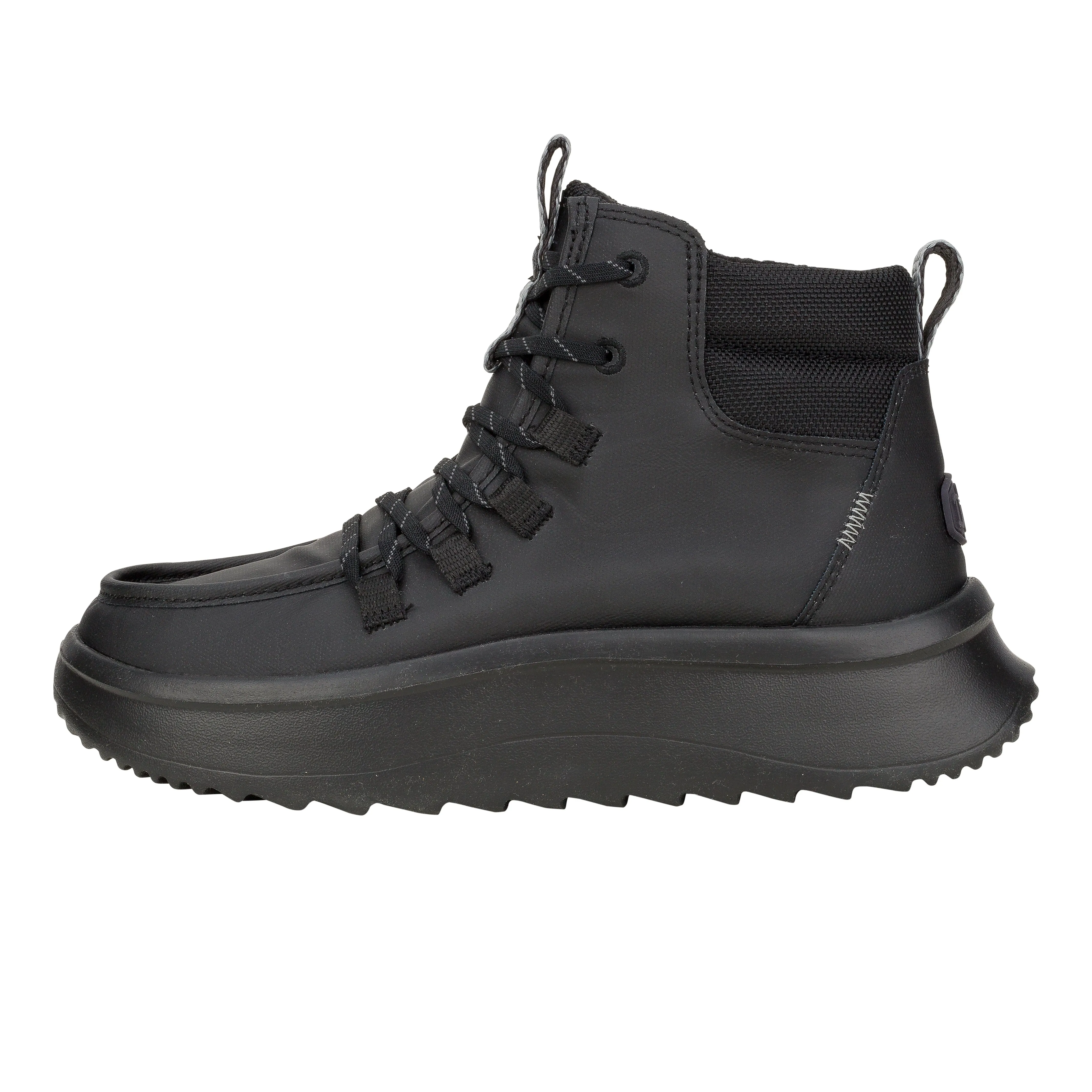 Wendy Peak Apres Coated Twill - Black/Black sold by Hey Dude