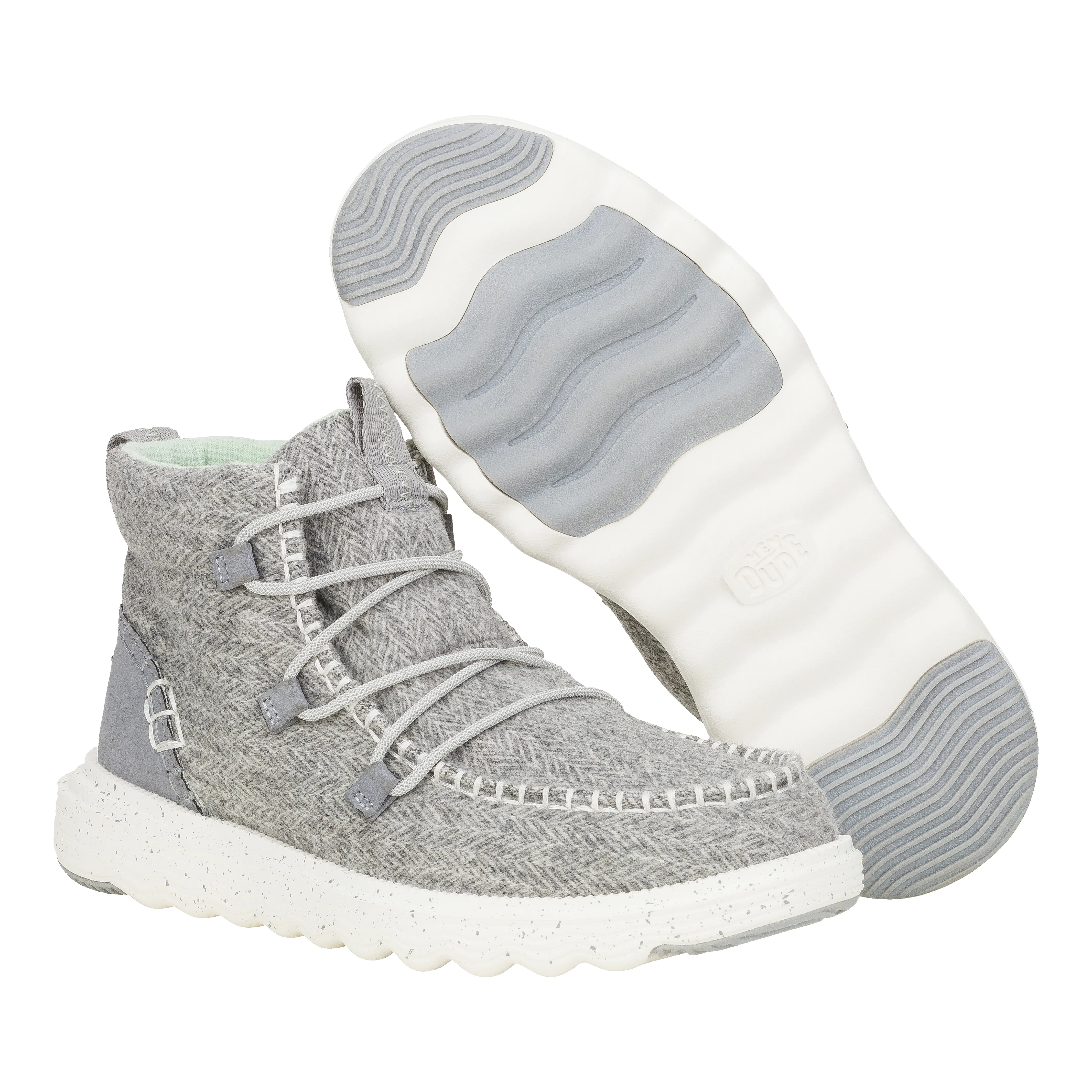 Reyes Heathered - Grey sold by Hey Dude product image thumbnail 3