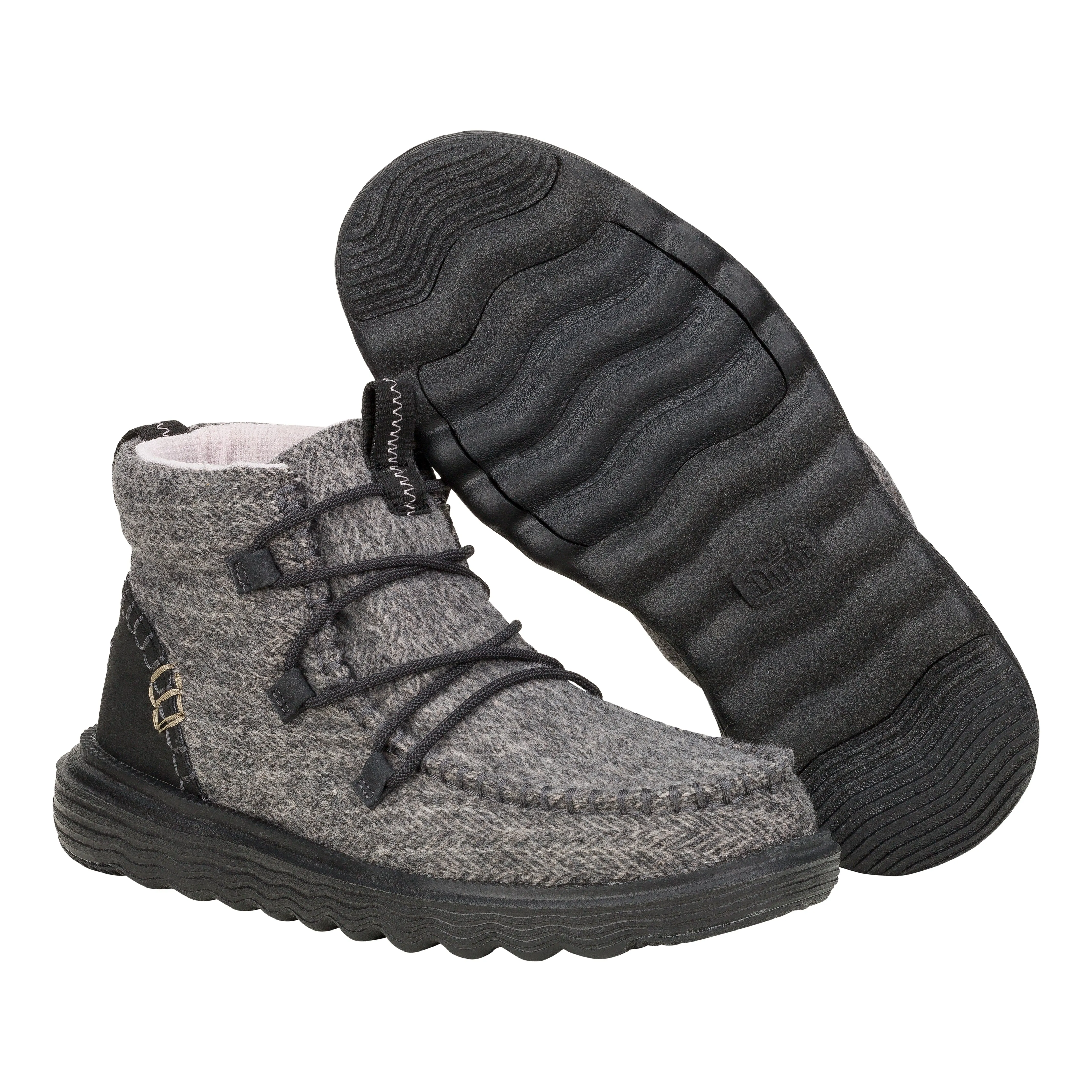 Reyes Heathered - Black sold by Hey Dude product image thumbnail 3