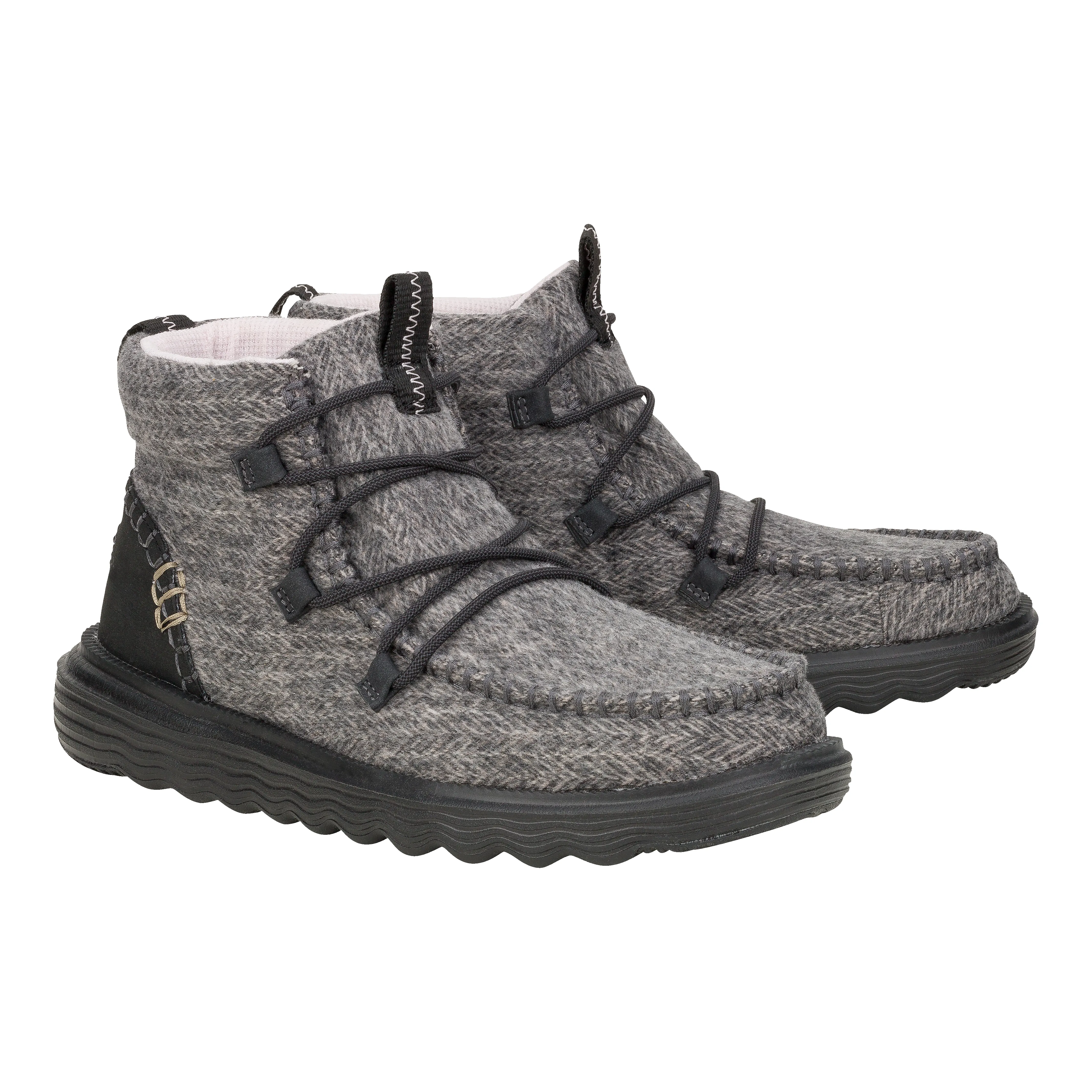 Reyes Heathered - Black sold by Hey Dude product image thumbnail 2