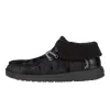 Wendy Fold Crushed Velvet - Black/Black sold by Hey Dude