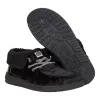 Wendy Fold Crushed Velvet - Black/Black sold by Hey Dude