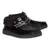 Wendy Fold Crushed Velvet - Black/Black sold by Hey Dude