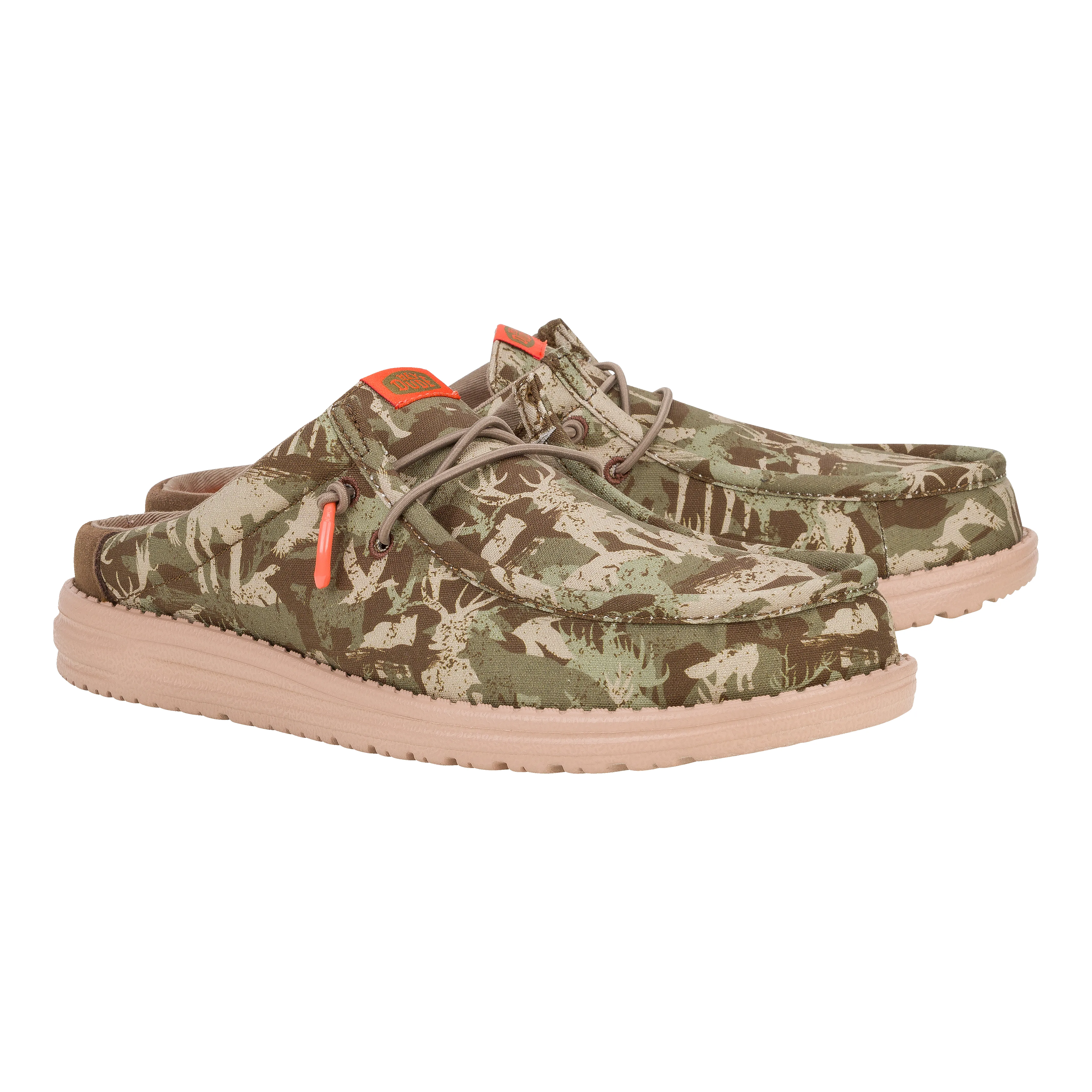 Wally Slip Hunt Camo - Dusty Olive sold by Hey Dude product image thumbnail 2
