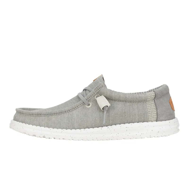 Wally Elevated Basics - Grey/White sold by Hey Dude
