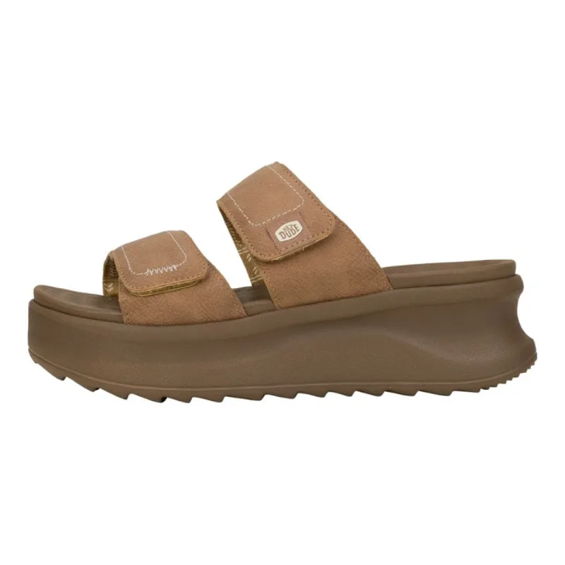 Delray Slide Classic - Tobacco Brown sold by Hey Dude