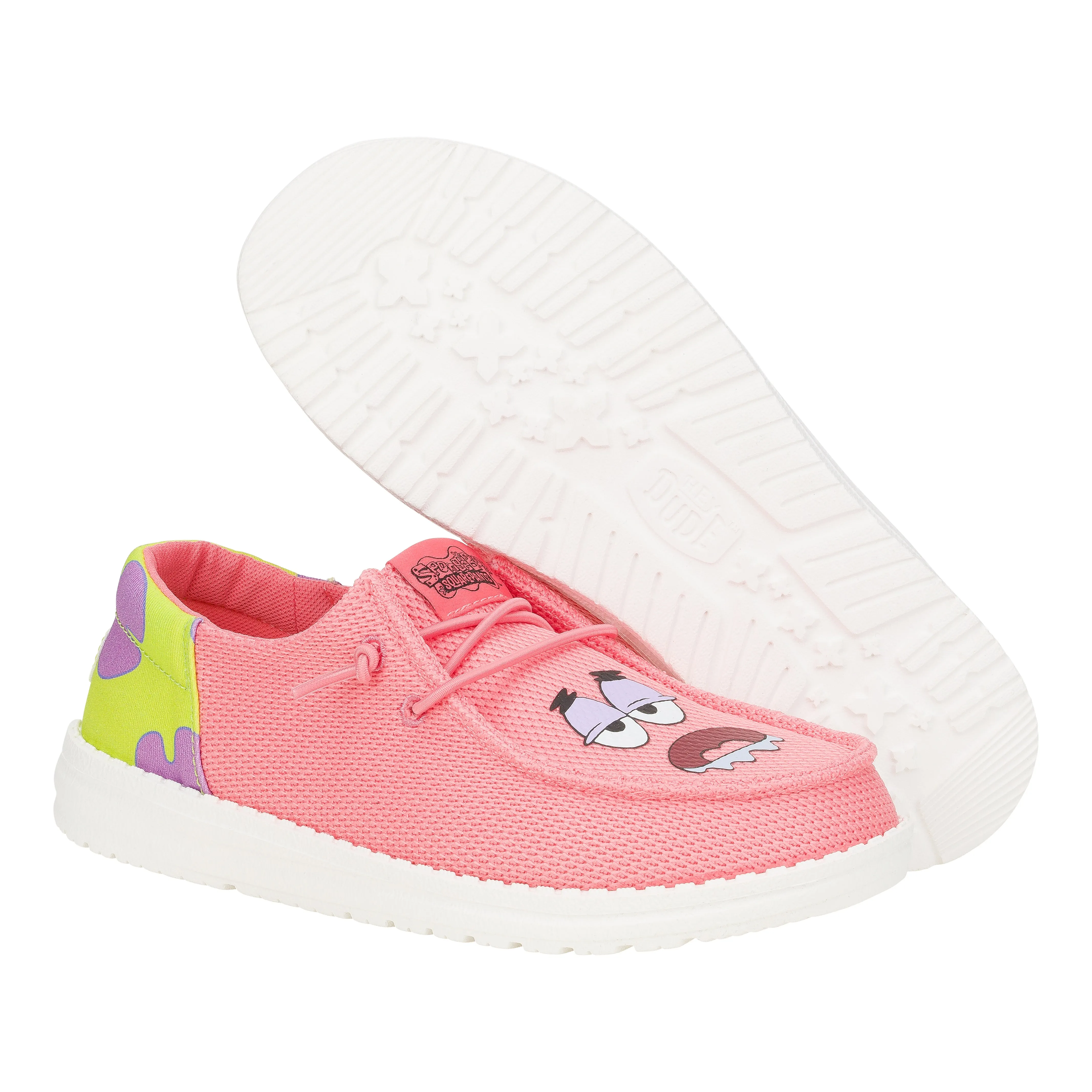 Wendy Funk SpongeBob Patrick - Pink/Green sold by Hey Dude product image thumbnail 4