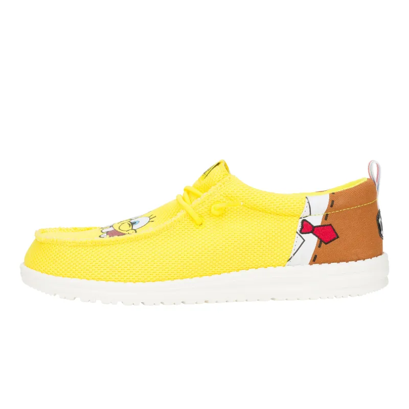 Wally Funk SpongeBob - Brown/Yellow sold by Hey Dude