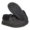 Wendy Fold Brushed Cozy - Black/Black sold by Hey Dude