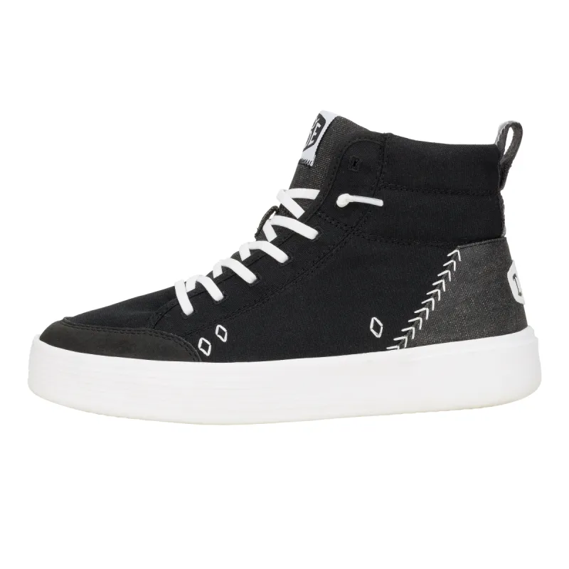 Cody Hi Womens Canvas - Black sold by Hey Dude