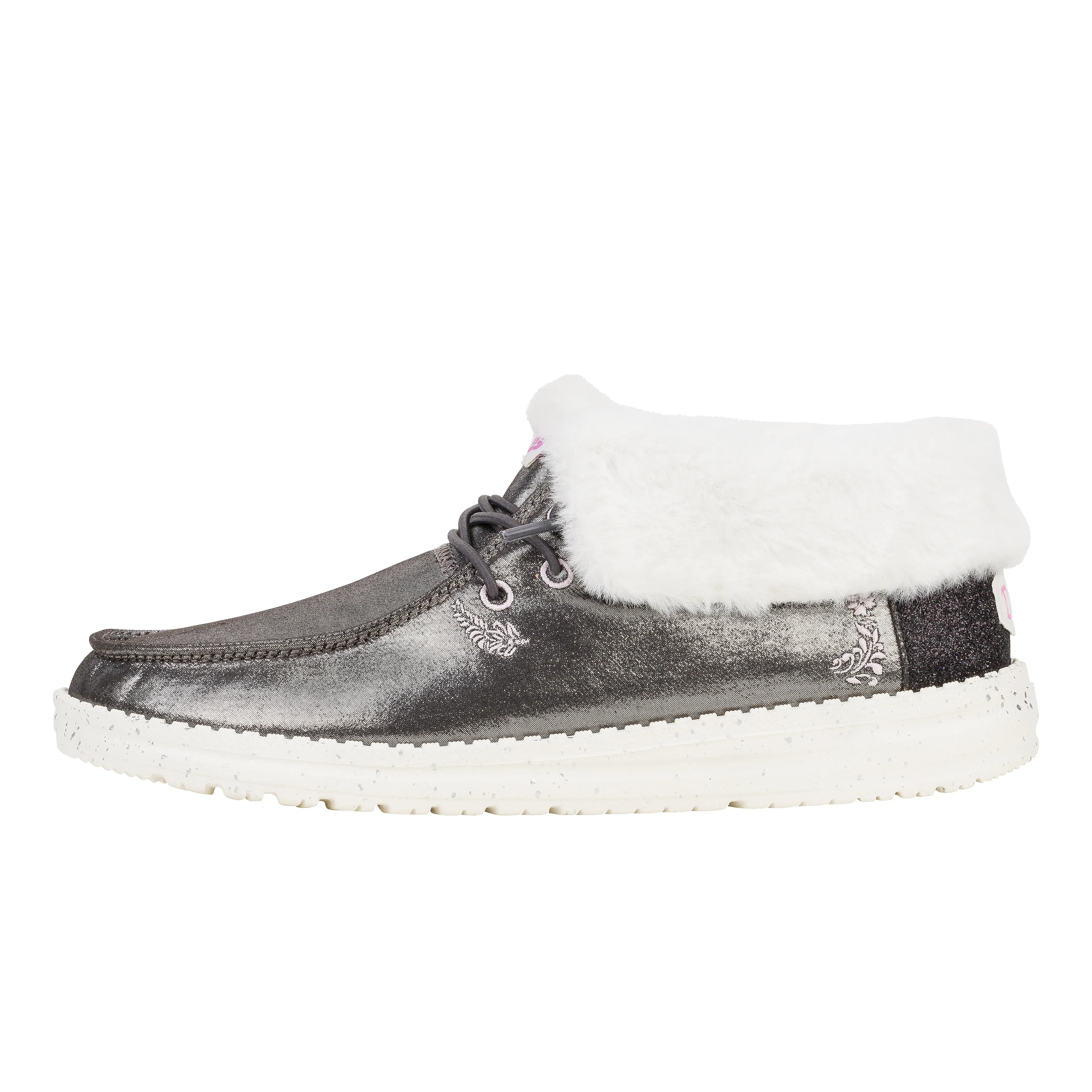 Wendy Fold Metallic Shine - Black sold by Hey Dude