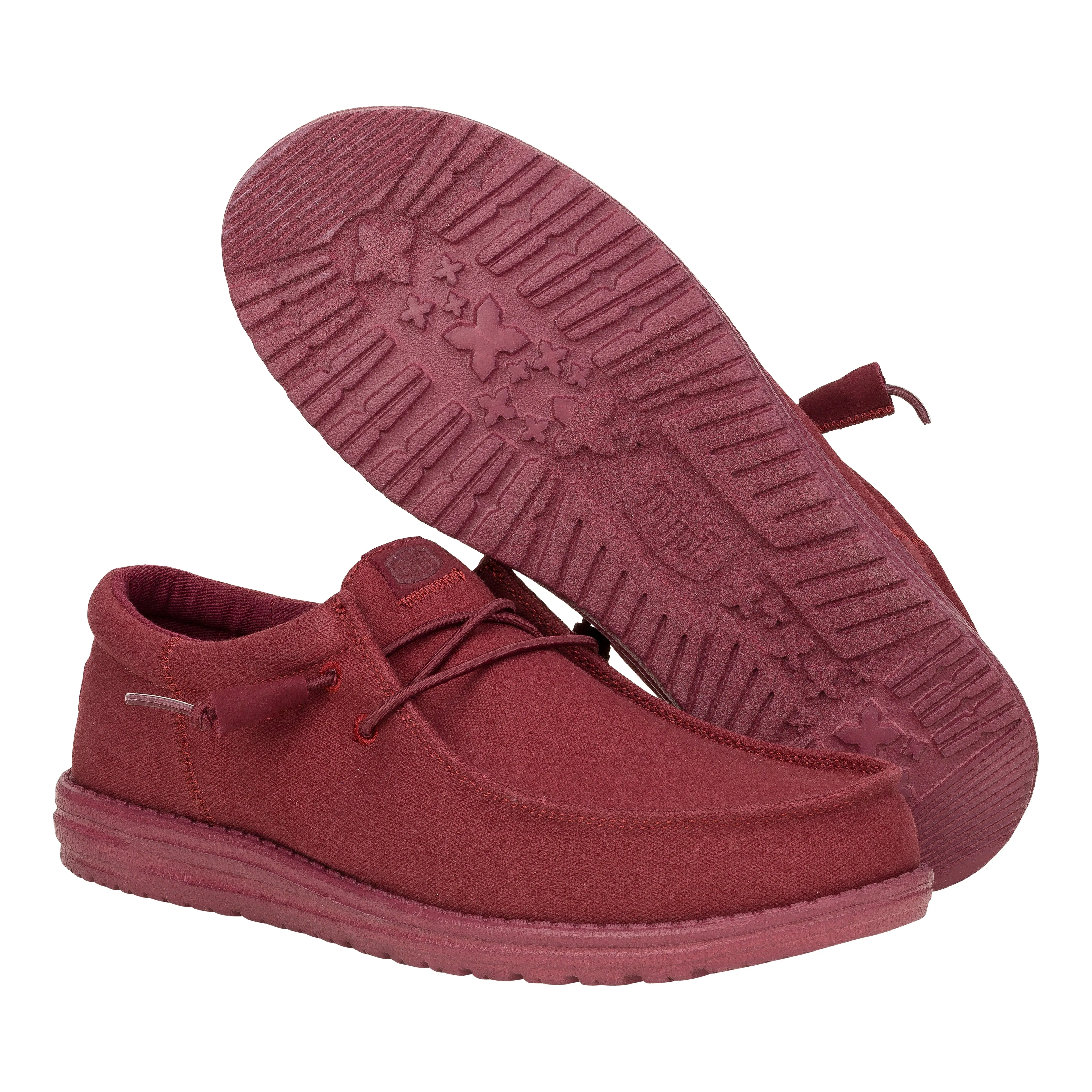 Wally Funk Mono Canvas - Maroon sold by Hey Dude product image thumbnail 3