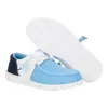 Wally Tri Varsity Mesh - Sky/White sold by Hey Dude