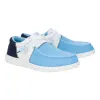 Wally Tri Varsity Mesh - Sky/White sold by Hey Dude