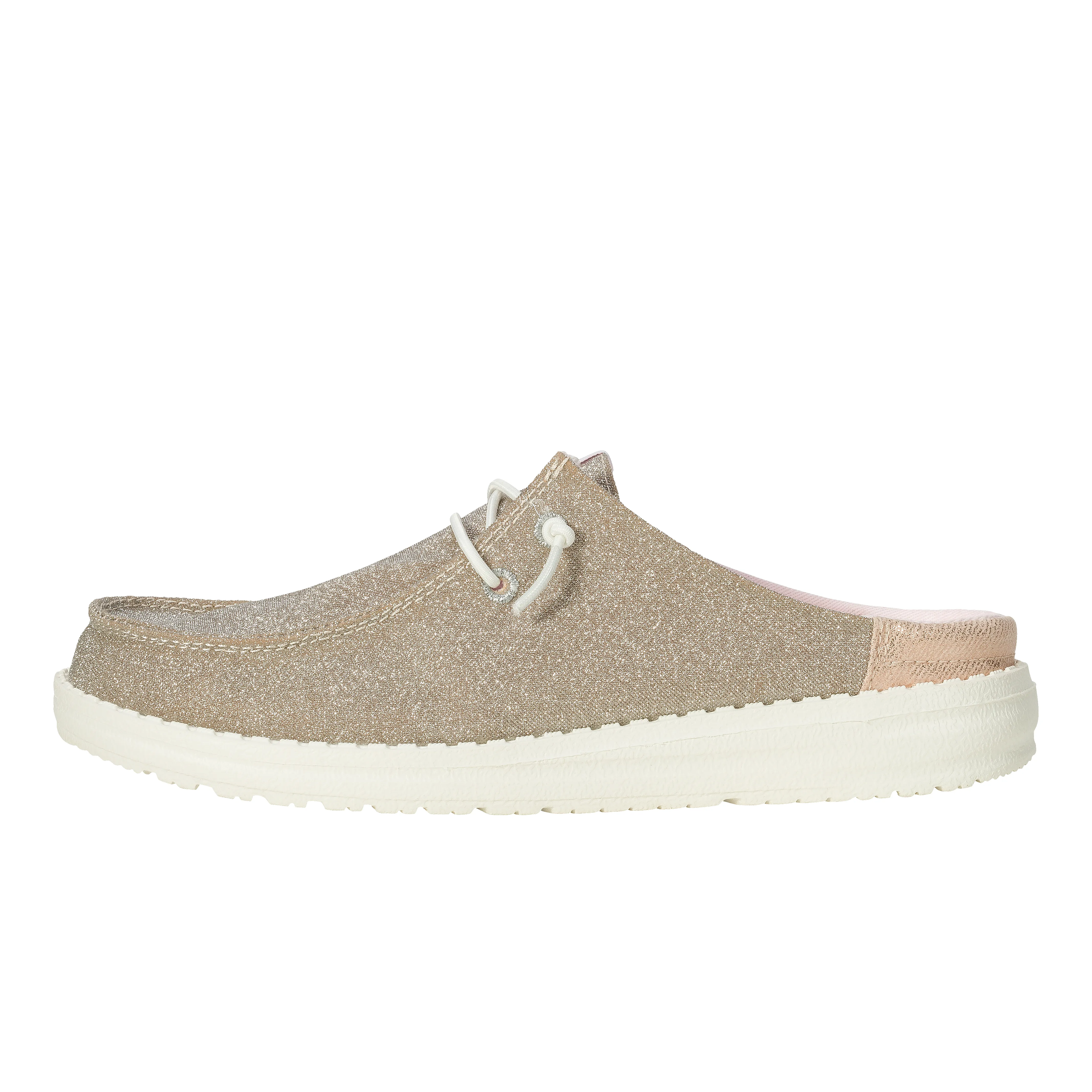 Wendy Slip Metallic Sparkle - Rose Gold sold by Hey Dude