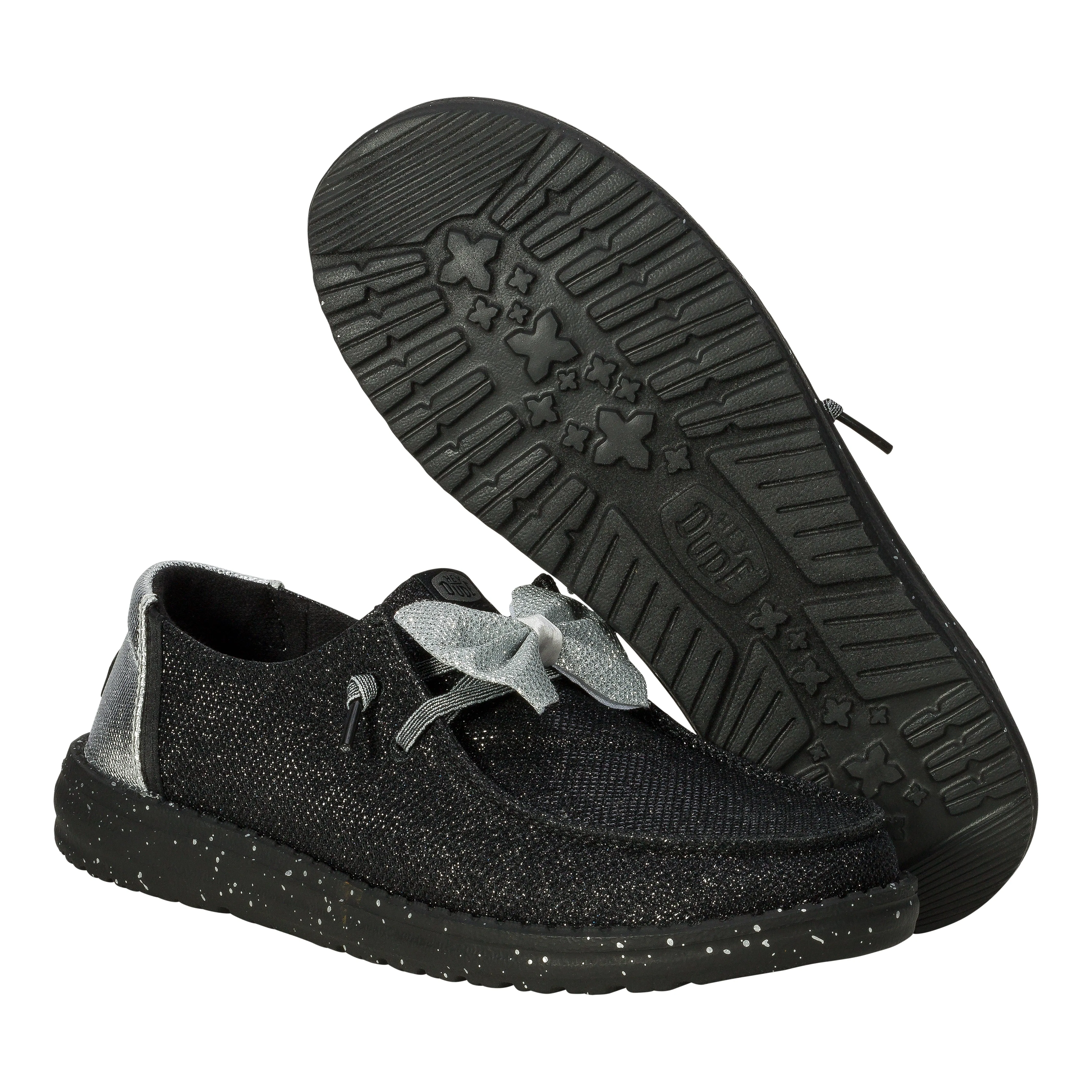 Wendy Sparkle Bow - Black/Silver sold by Hey Dude product image thumbnail 3