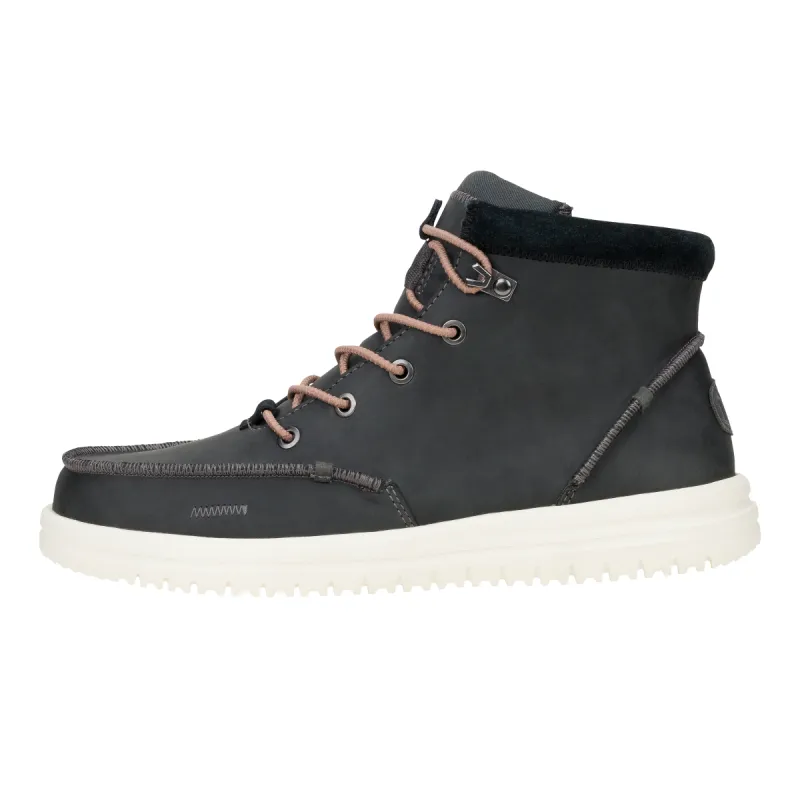 Bradley Nubuck Boot - Black Oyster sold by Hey Dude
