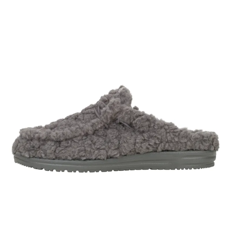 Wally Slipper - Cozy Granite Grey sold by Hey Dude