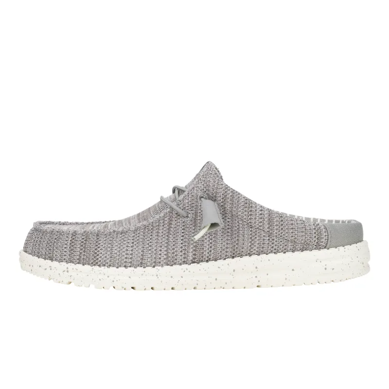 Wally Slip Stretch Sox - Granite Grey sold by Hey Dude