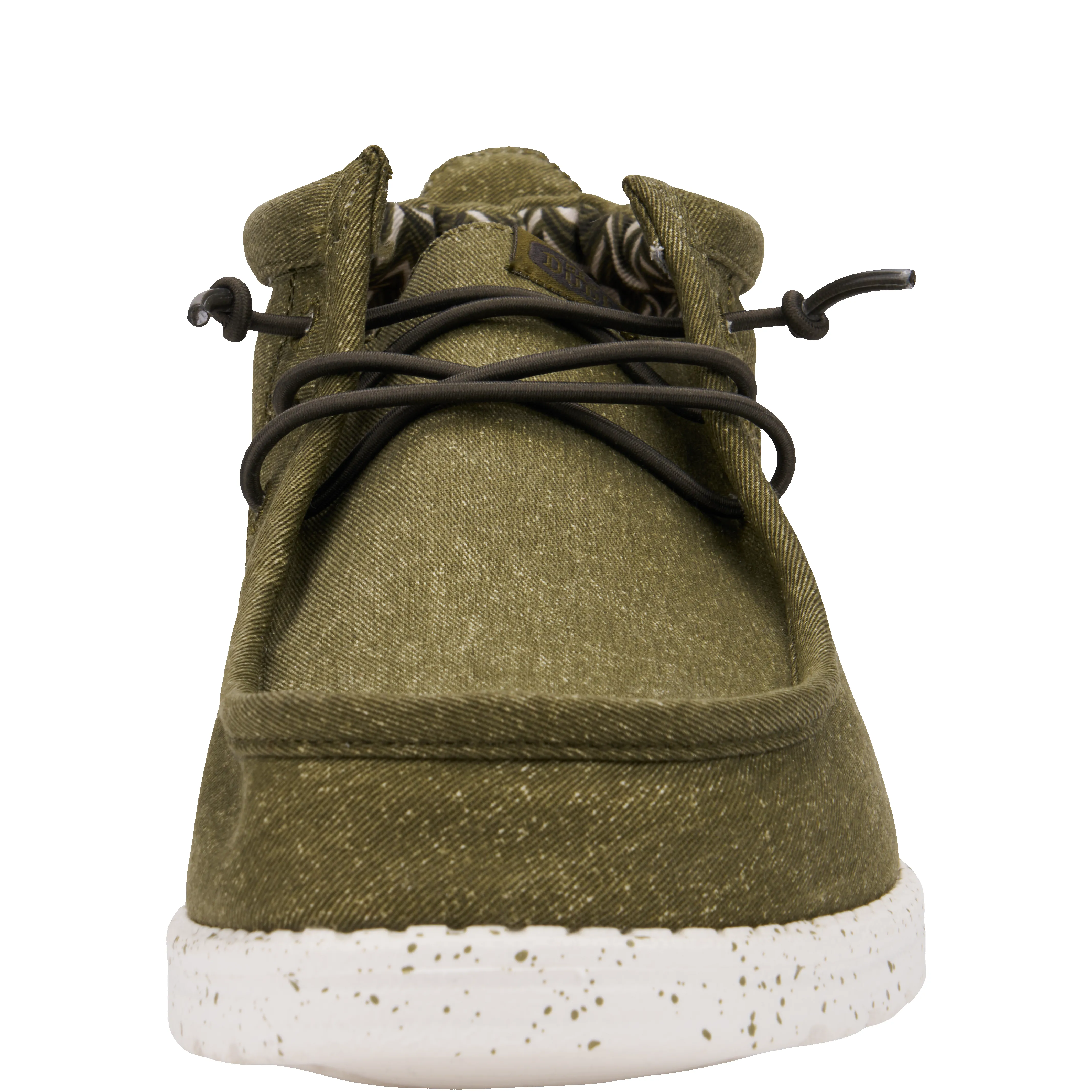 Wally Mid Canvas - Olive sold by Hey Dude product image thumbnail 4