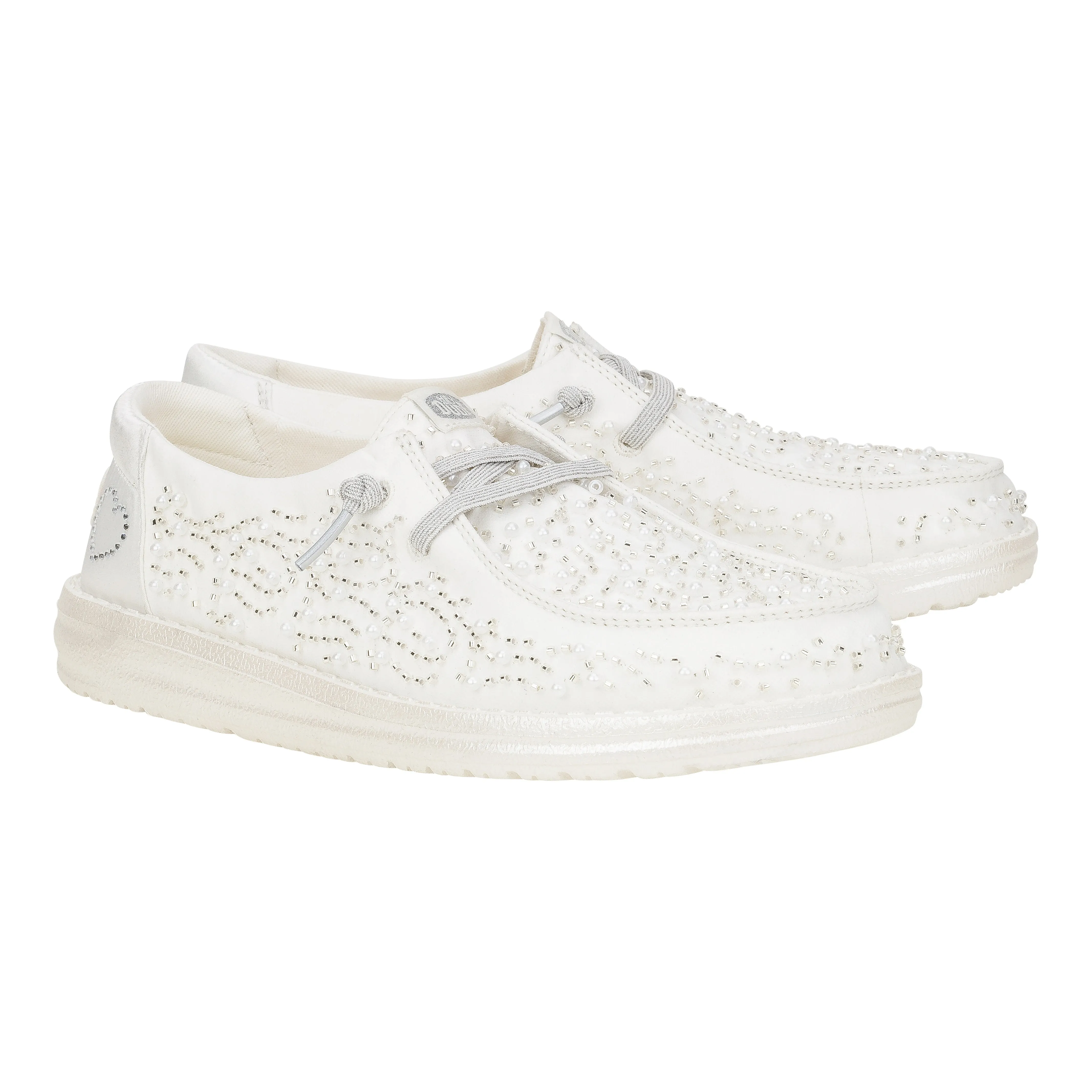 Wendy Bridal Pearl - White/Silver sold by Hey Dude product image thumbnail 2