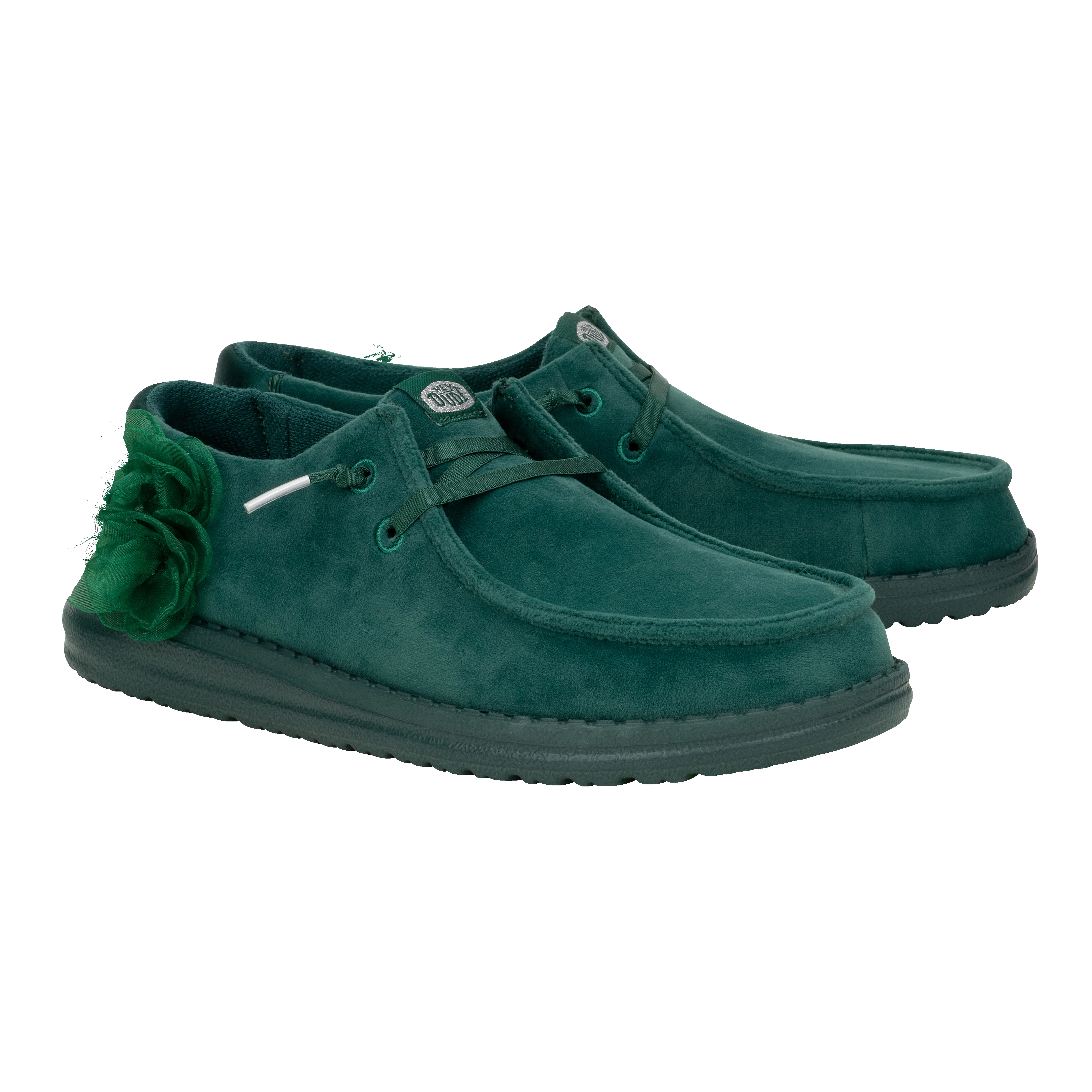 Wendy Velvet Rosette - Green sold by Hey Dude product image thumbnail 2