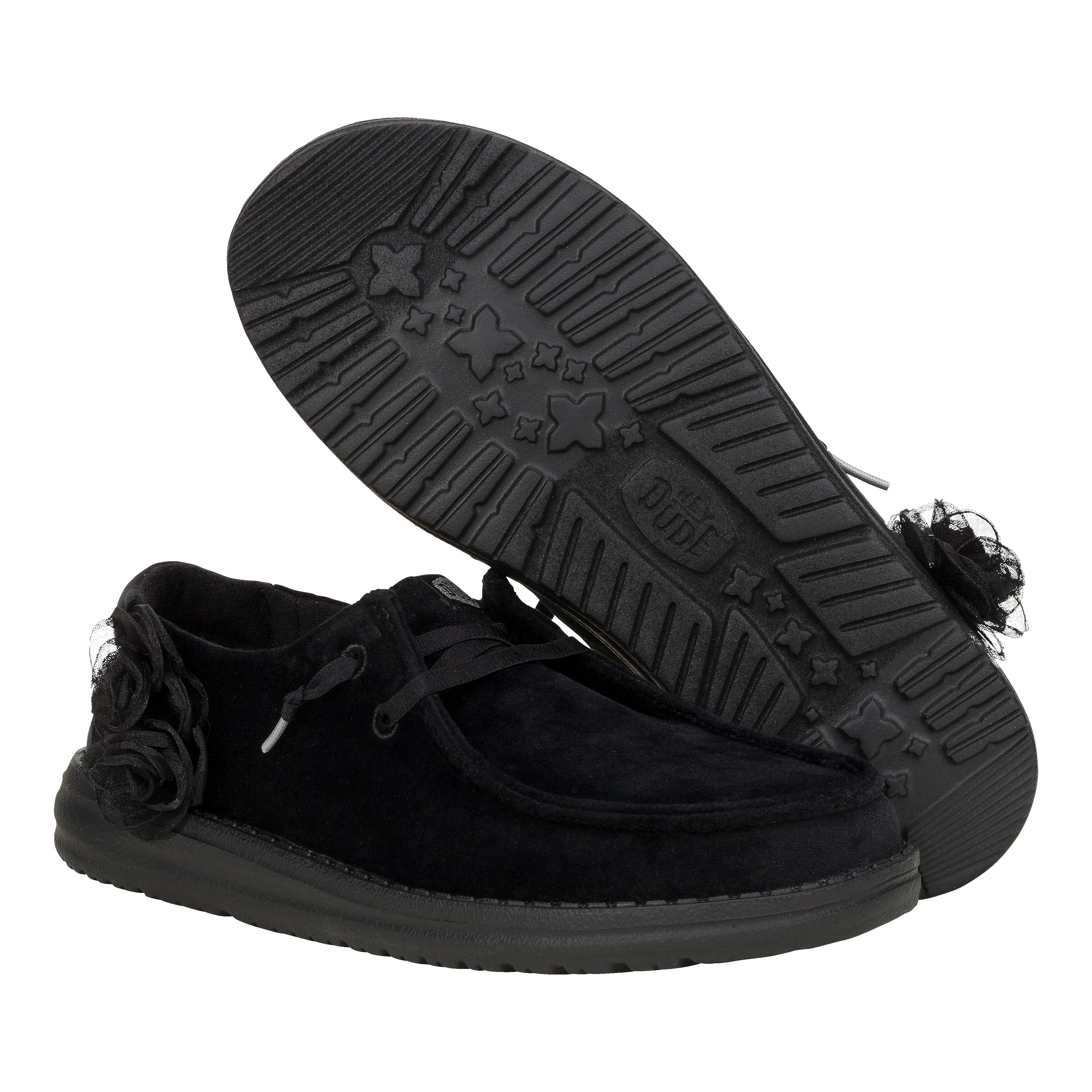 Wendy Velvet Rosette - Black sold by Hey Dude product image thumbnail 3