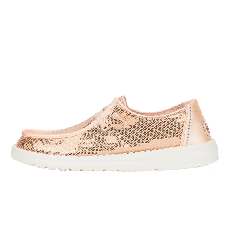Wendy Disco Sequin - Blush sold by Hey Dude