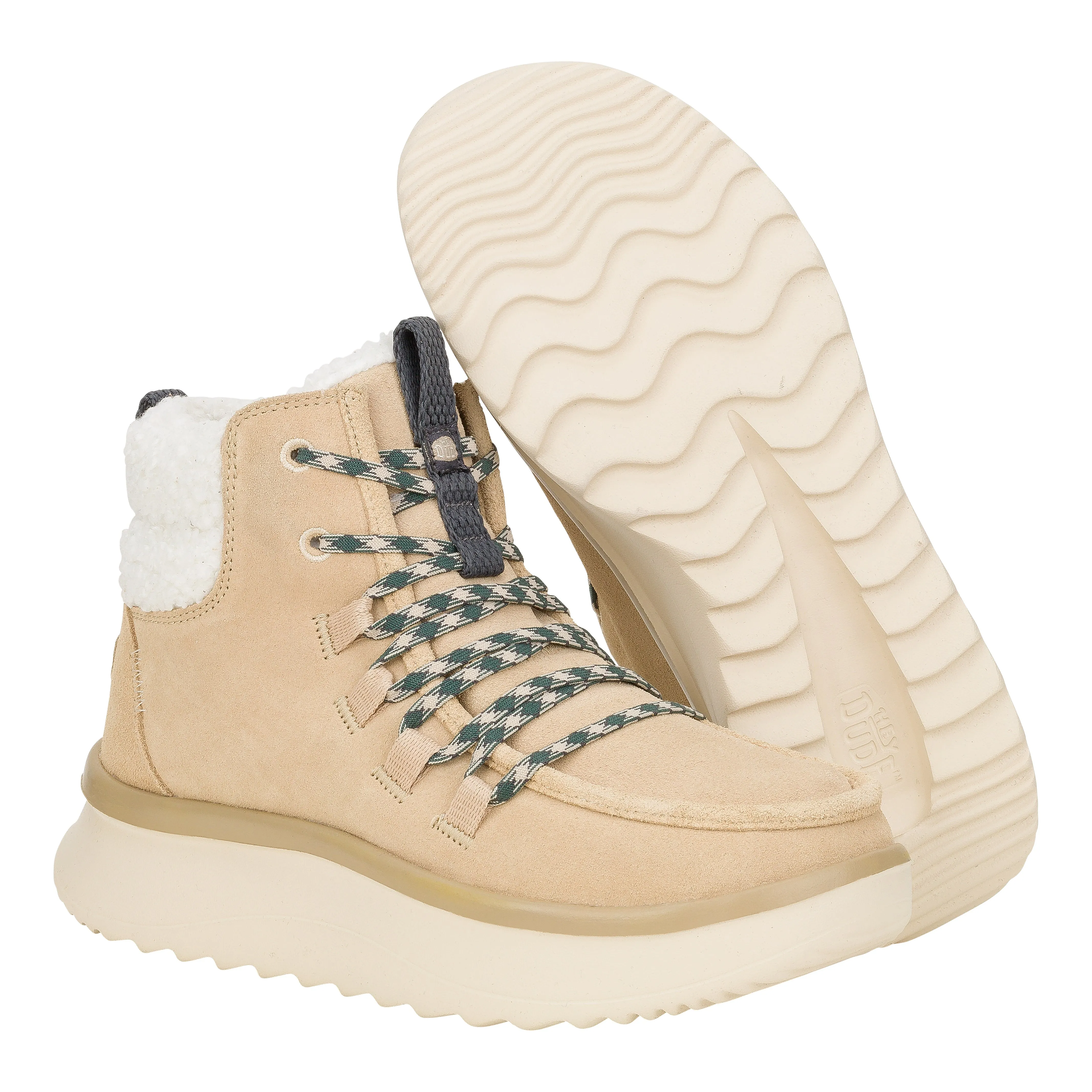 Wendy Peak Apres Suede Cozy - Sand Beige sold by Hey Dude product image thumbnail 3