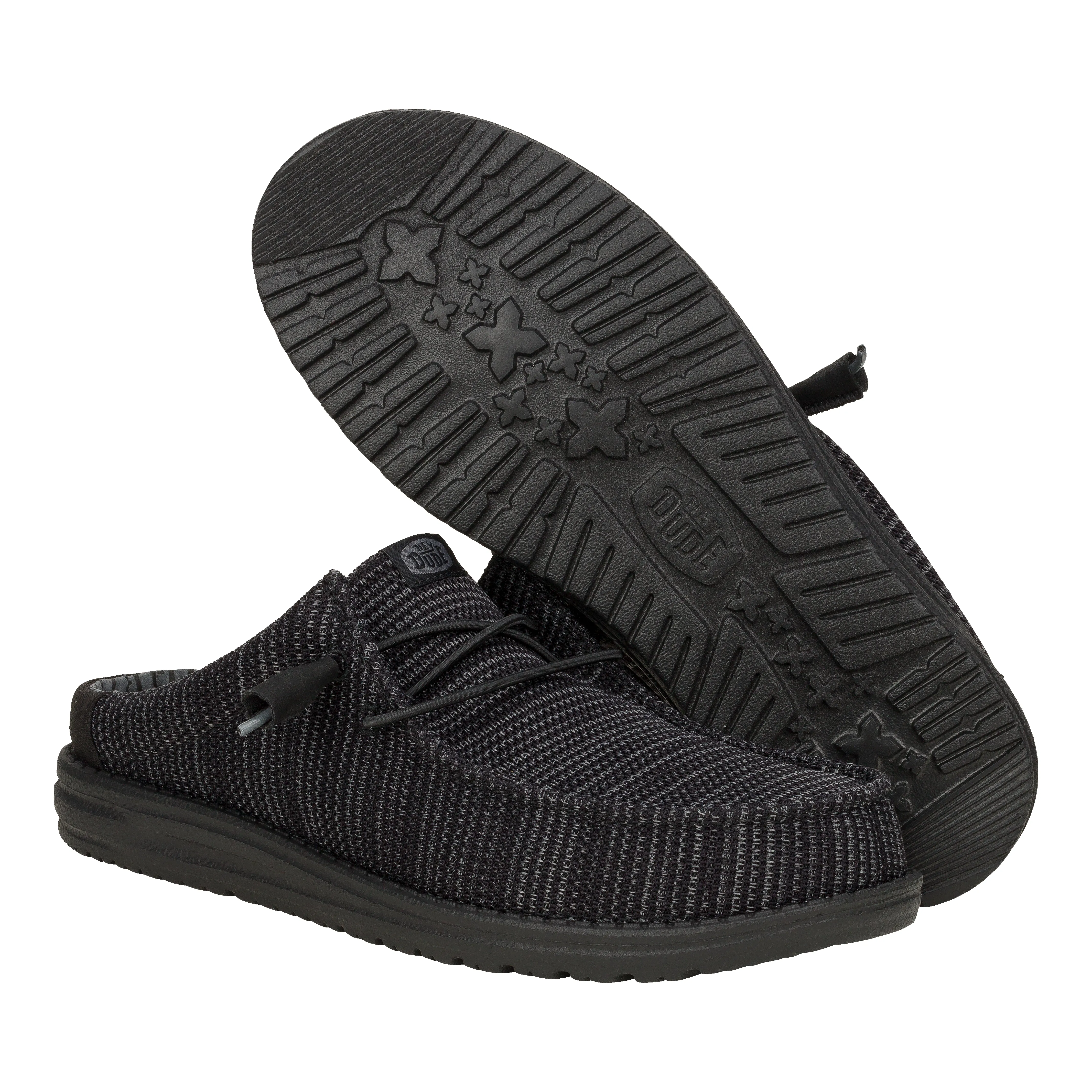 Wally Slip Stretch Sox - Black sold by Hey Dude product image thumbnail 3