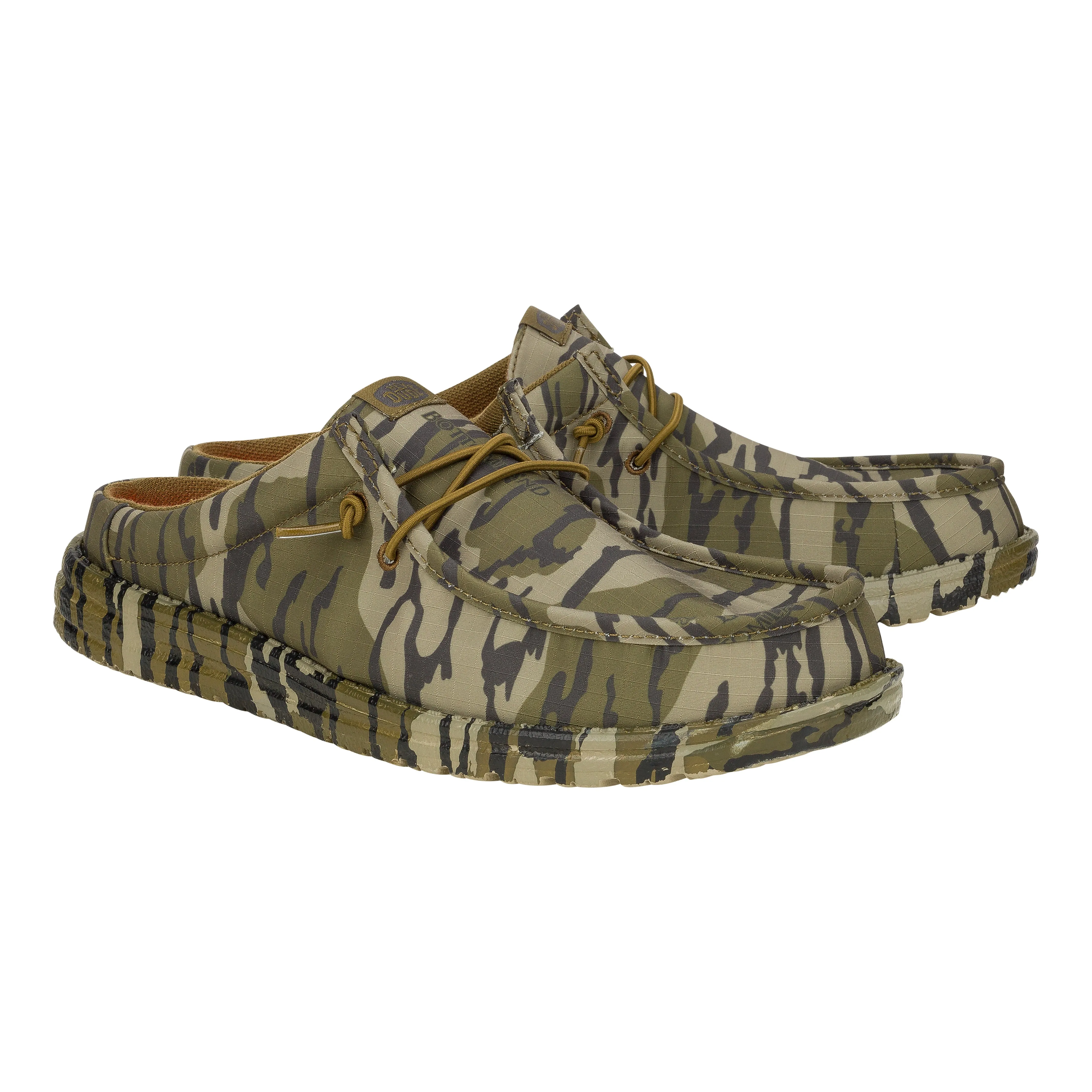 Wally Slip Mossy Oak® Bottomland® - Olive Tree/Camo sold by Hey Dude product image thumbnail 2