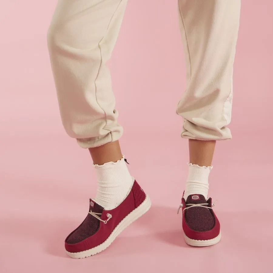 Wendy Brushed Cozy - Crimson sold by Hey Dude product image thumbnail 2